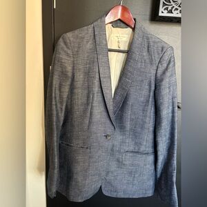 Rag & Bone Gray Blazer